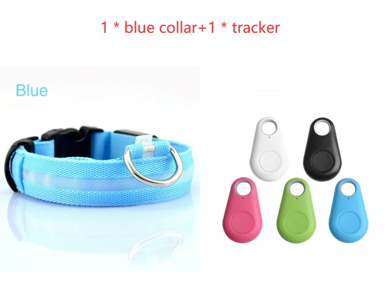 Rechargeable LED Dog Collar – Night Safety & Visibility for Pets