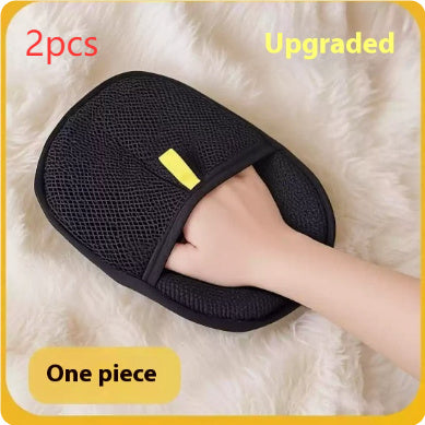 Pet Hair Remover Mitt – Dual-Sided Deshedding Glove for Dogs & Cats