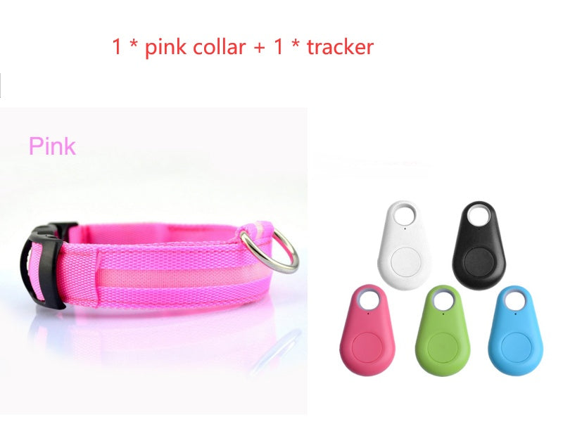 Rechargeable LED Dog Collar – Night Safety & Visibility for Pets