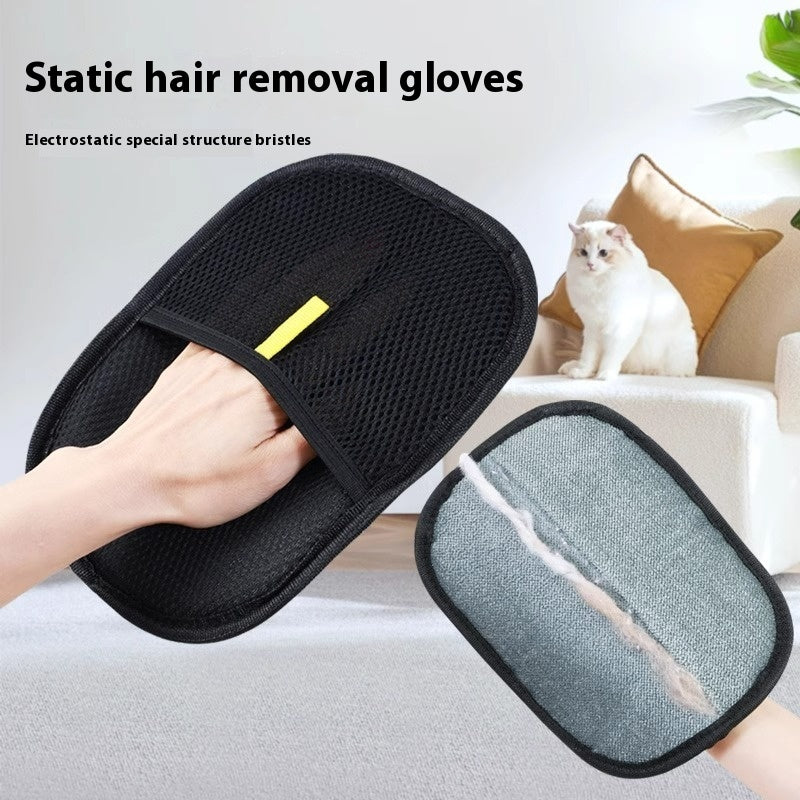 Pet Hair Remover Mitt – Dual-Sided Deshedding Glove for Dogs & Cats