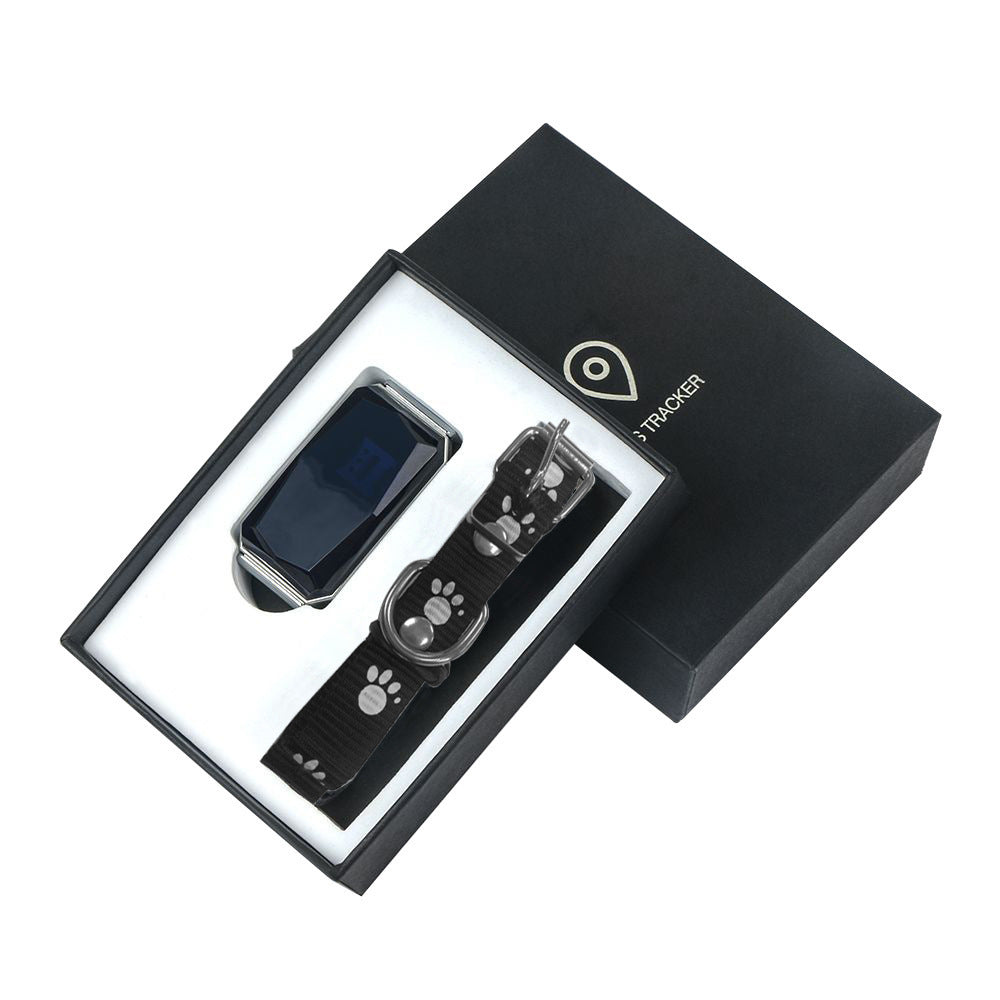 Collier GPS intelligent pour chiens et chats – Localisation en temps réel, étanche, longue durée de vie de la batterie, géolocalisation