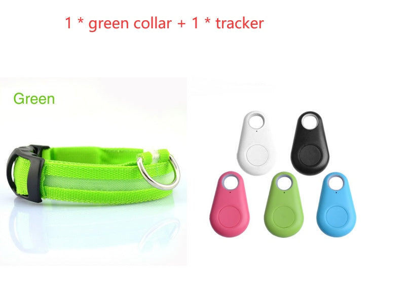 Rechargeable LED Dog Collar – Night Safety & Visibility for Pets