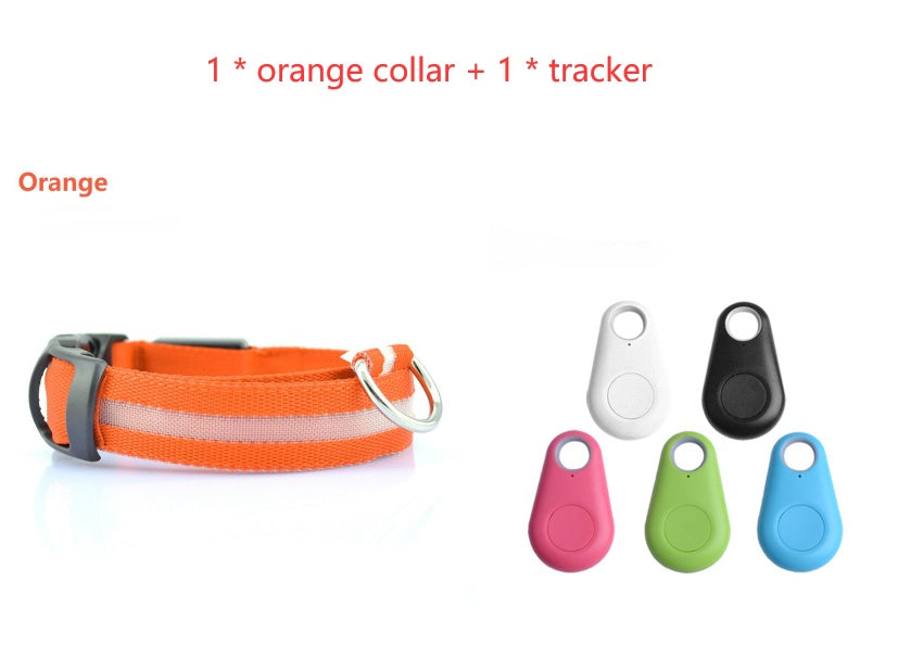 Rechargeable LED Dog Collar – Night Safety & Visibility for Pets